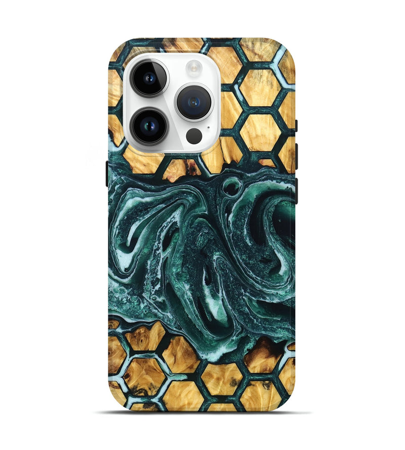 iPhone 15 Pro Wood Live Edge Phone Case - Jerald (Pattern, 832868)