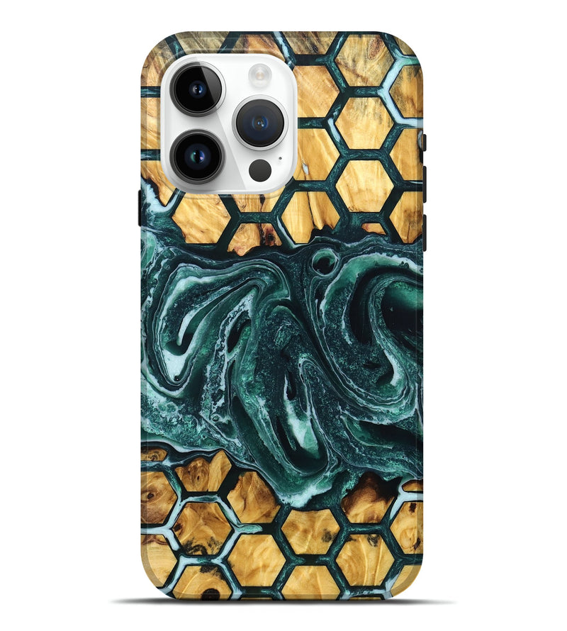 iPhone 15 Pro Max Wood Live Edge Phone Case - Jerald (Pattern, 832868)
