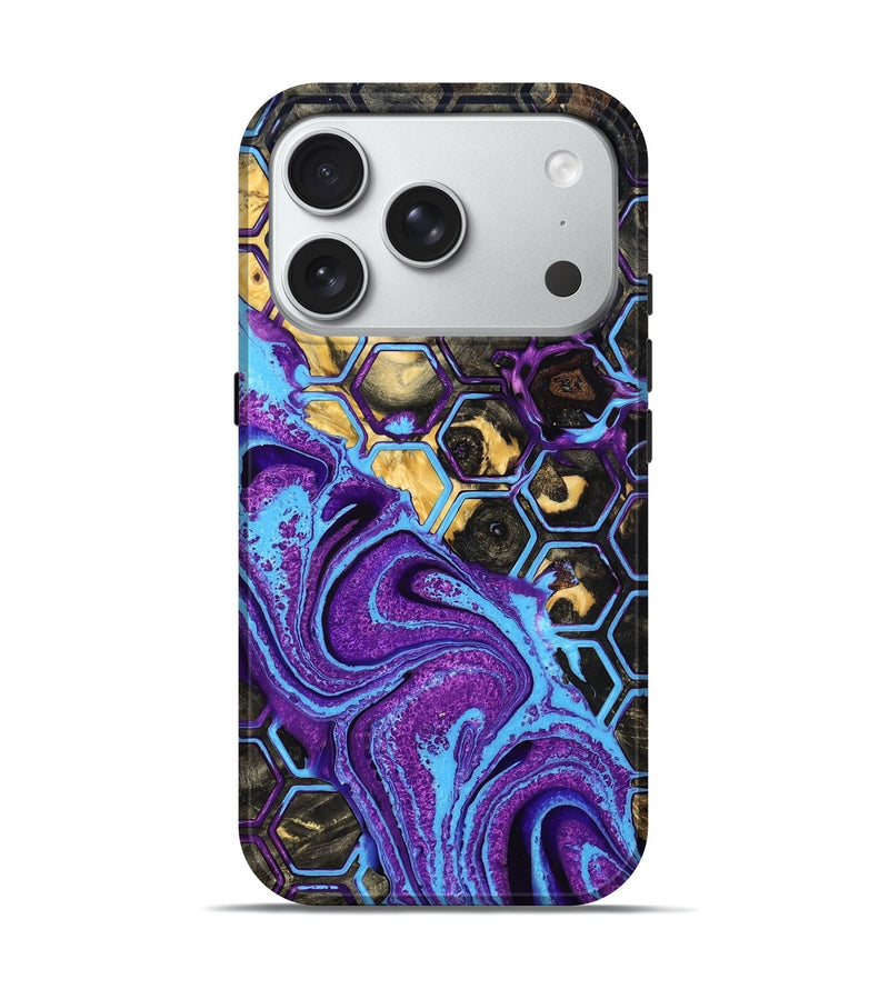 iPhone 18 Pro Wood Live Edge Phone Case - Vesta (Pattern, 832878)