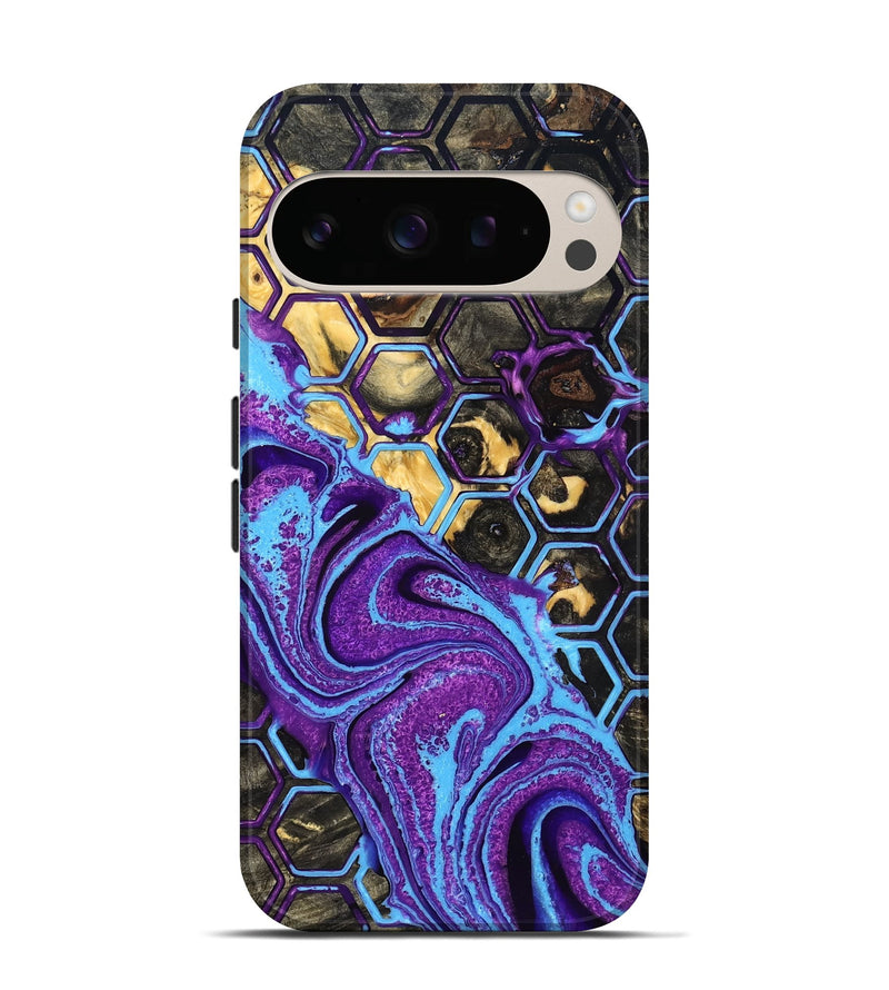 Pixel 10 Pro Wood Live Edge Phone Case - Vesta (Pattern, 832878)