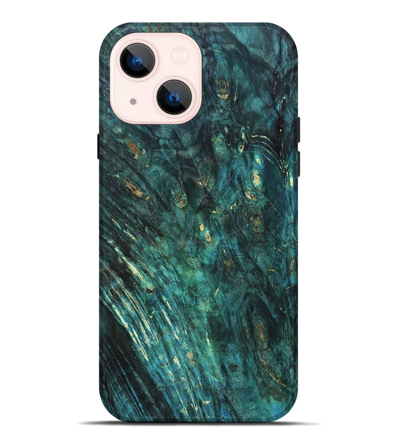 iPhone 14 Plus Wood Live Edge Phone Case - Chandra (Solid Wood, 832880)