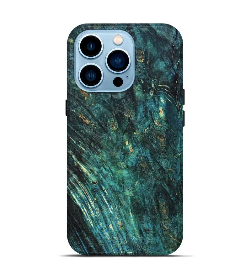 iPhone 14 Pro Wood Live Edge Phone Case - Chandra (Solid Wood, 832880)