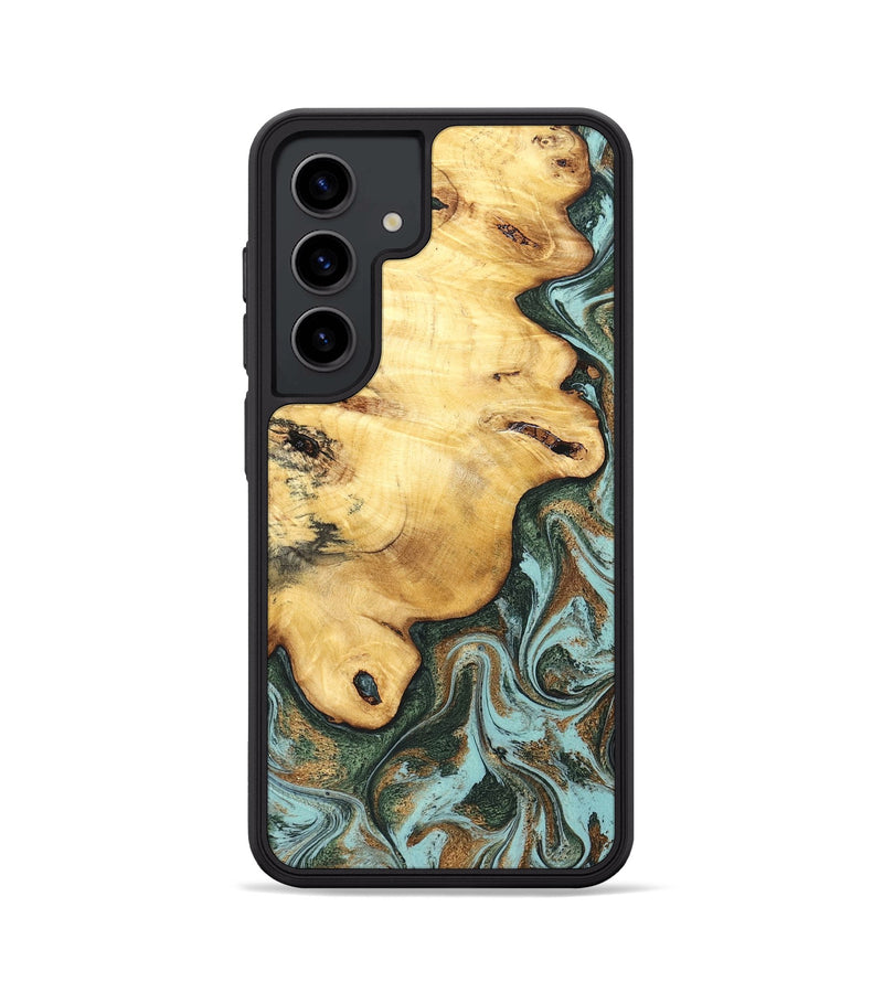 Galaxy S24 Wood Phone Case - Guido (Green, 832885)