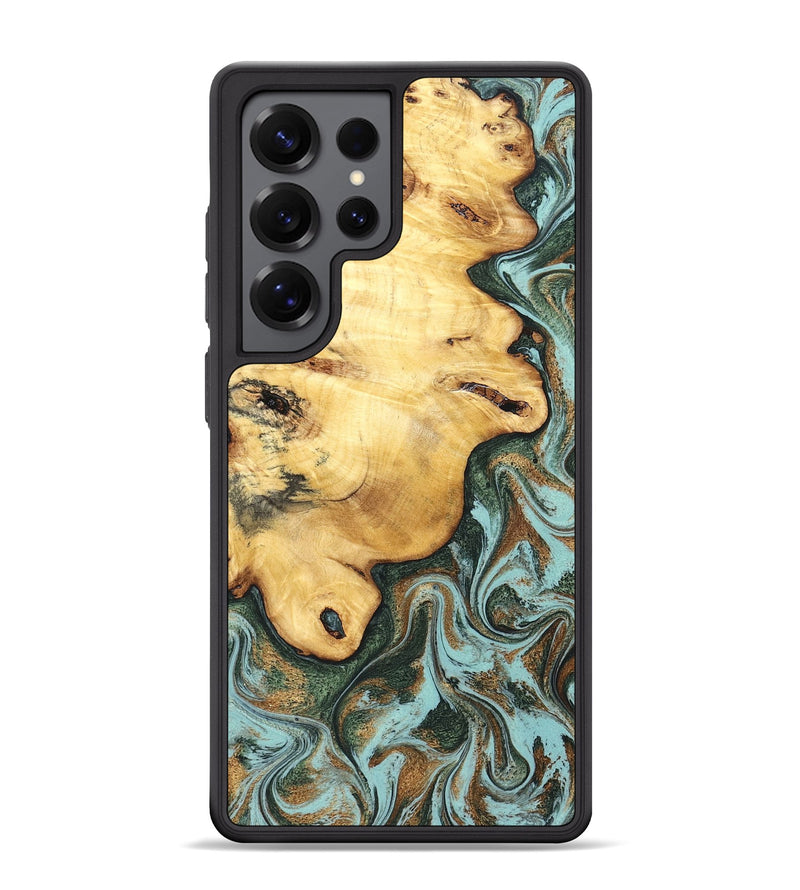 Galaxy S25 Ultra Wood Phone Case - Guido (Green, 832885)