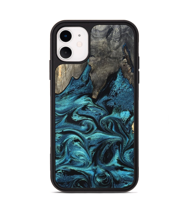 iPhone 11 Wood Phone Case - Elma (Blue, 832888)