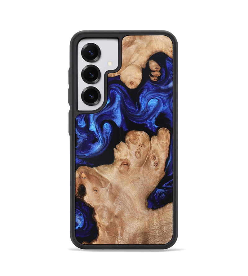Galaxy S25 Wood Phone Case - Sammy (Blue, 832891)
