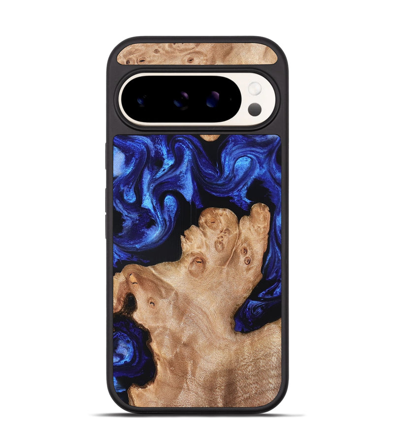 Pixel 9 Wood Phone Case - Sammy (Blue, 832891)