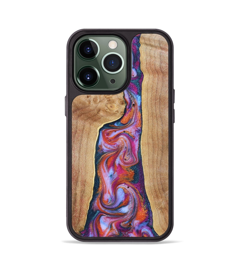 iPhone 13 Pro Wood Phone Case - Cade (Blue, 832892)
