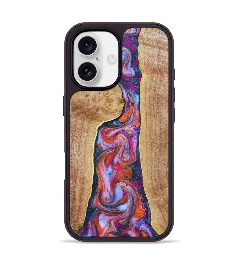 iPhone 17 Wood Phone Case - Cade (Blue, 832892)