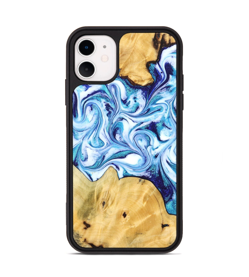 iPhone 11 Wood Phone Case - Karri (Blue, 832893)