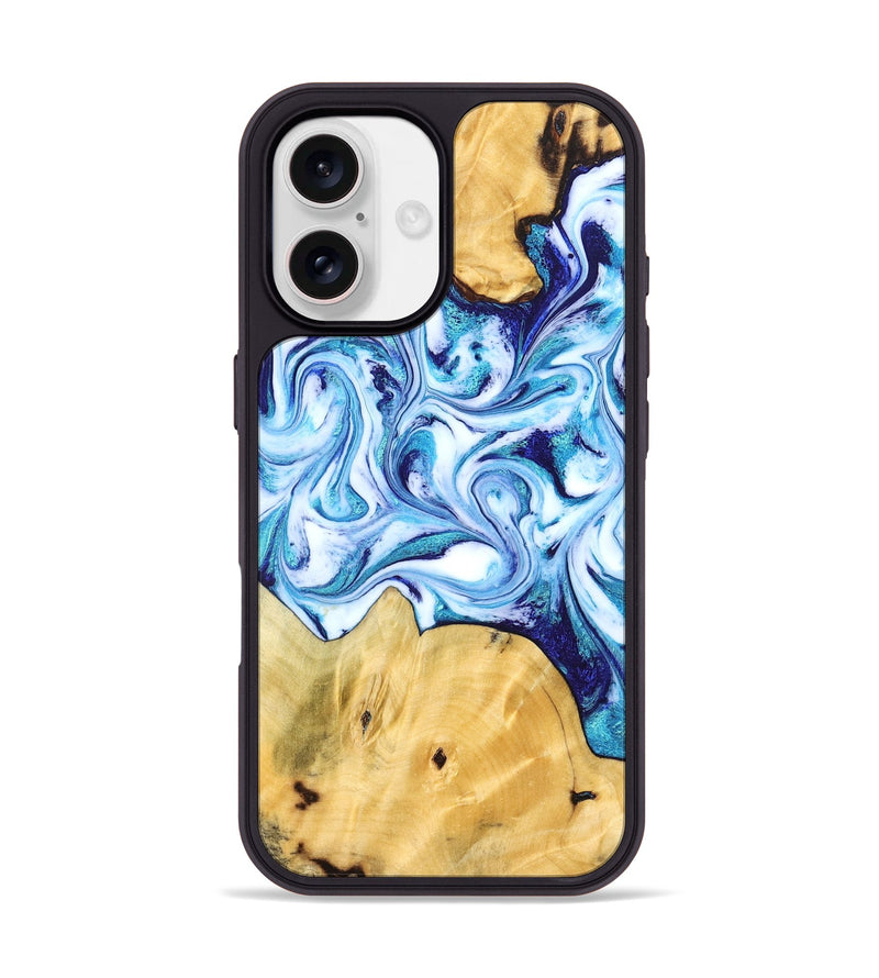 iPhone 17 Wood Phone Case - Karri (Blue, 832893)