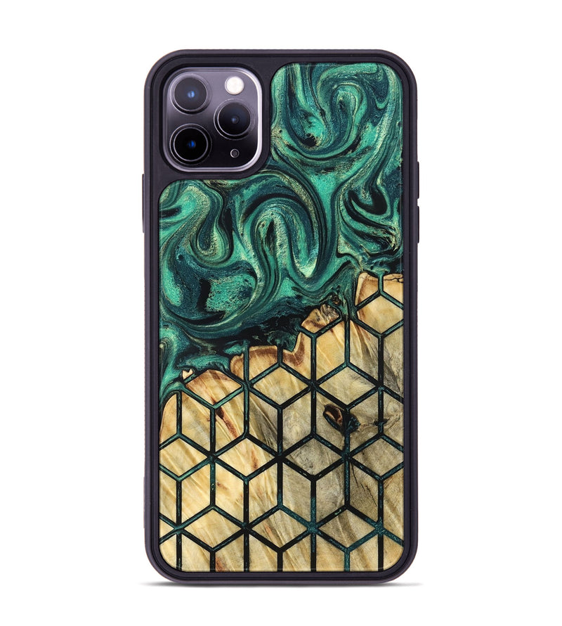 iPhone 11 Pro Max Wood Phone Case - Yasmine (Pattern, 832897)