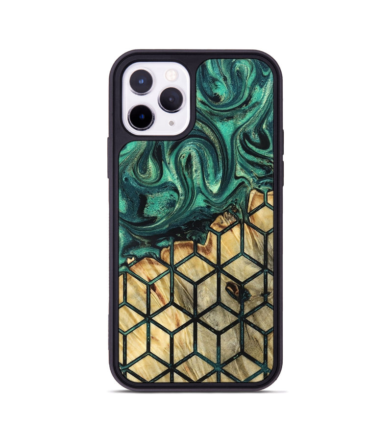 iPhone 11 Pro Wood Phone Case - Yasmine (Pattern, 832897)