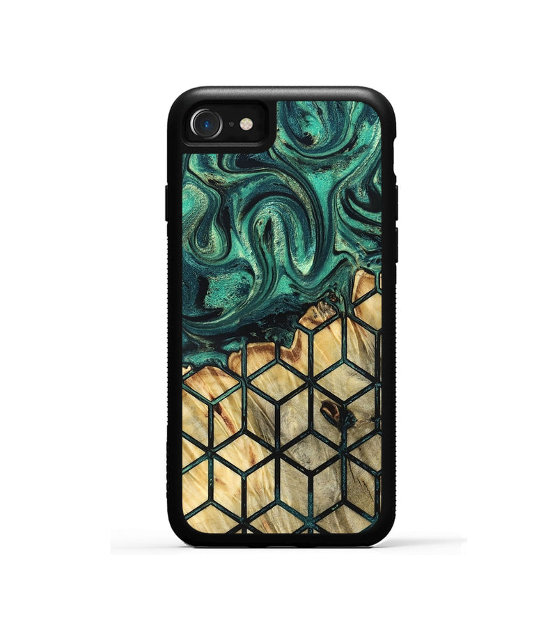 iPhone SE Wood Phone Case - Yasmine (Pattern, 832897)