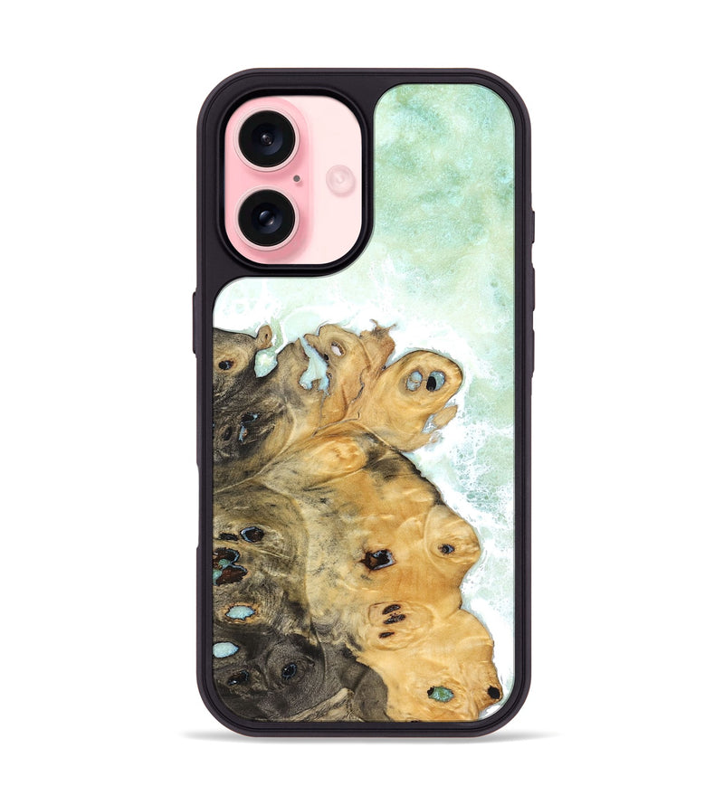 iPhone 16 Wood Phone Case - Santos (Coastal, 832899)