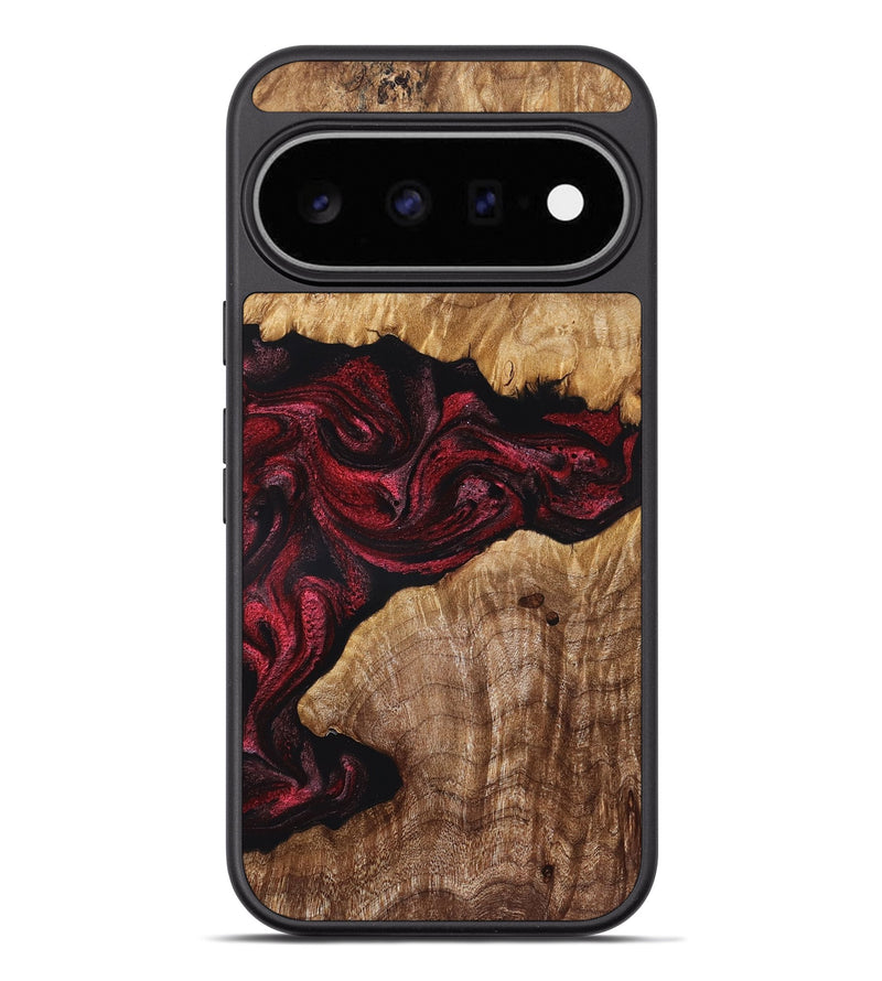 Pixel 11 Pro XL Wood Phone Case - Jeanine (Red, 832902)