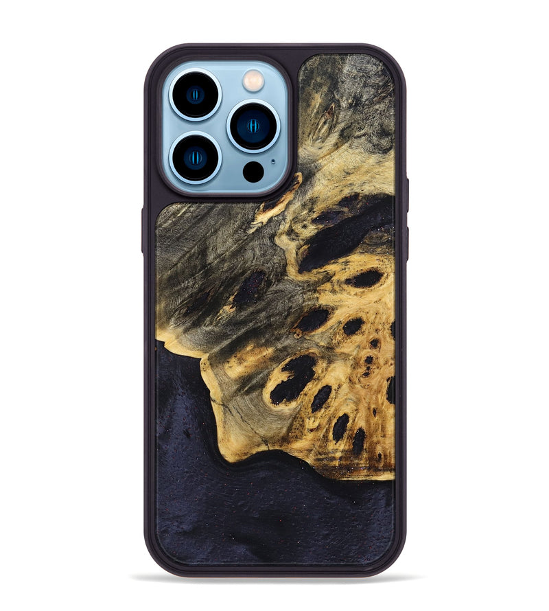 iPhone 14 Pro Max Wood Phone Case - Olen (Wood Burl, 832905)