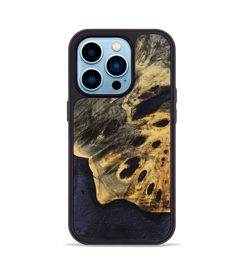 iPhone 14 Pro Wood Phone Case - Olen (Wood Burl, 832905)