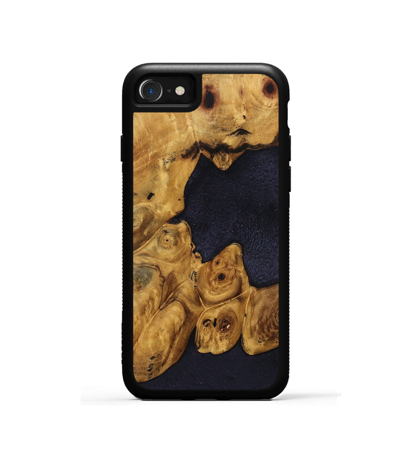 iPhone SE Wood Phone Case - Viola (Wood Burl, 832906)