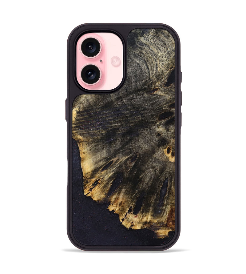 iPhone 16 Wood Phone Case - James (Wood Burl, 832907)