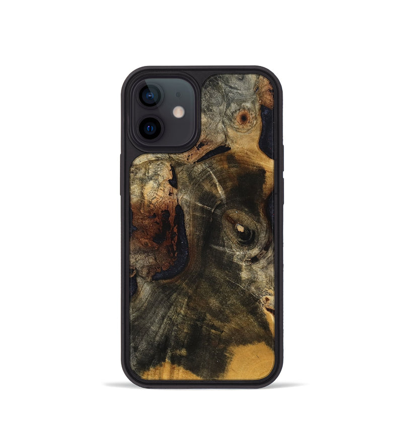 iPhone 12 mini Wood Phone Case - Memphis (Wood Burl, 832908)