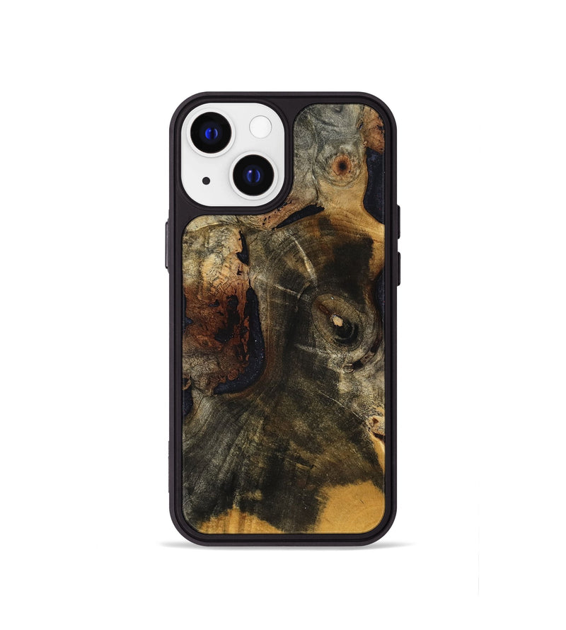 iPhone 13 mini Wood Phone Case - Memphis (Wood Burl, 832908)
