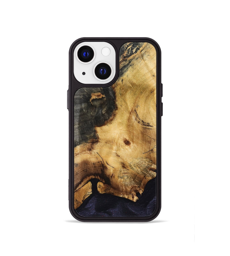 iPhone 13 mini Wood Phone Case - Lillian (Wood Burl, 832909)