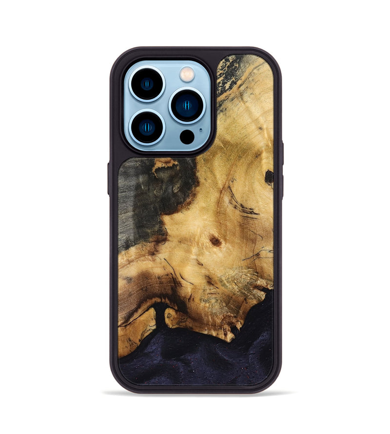 iPhone 14 Pro Wood Phone Case - Lillian (Wood Burl, 832909)