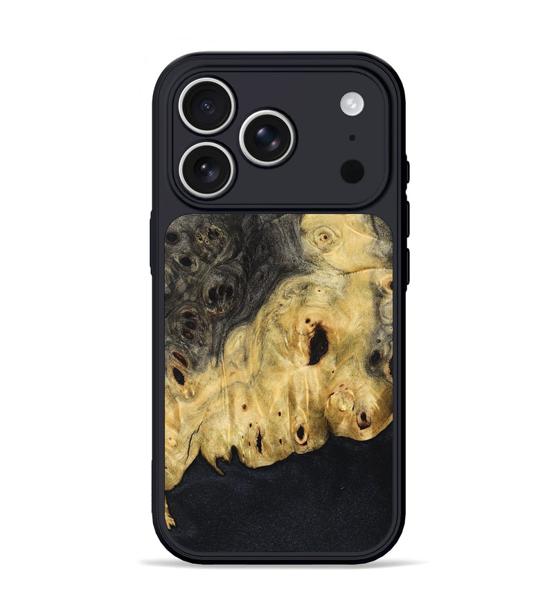 iPhone 17 Pro Wood Phone Case - Myrtis (Wood Burl, 832913)