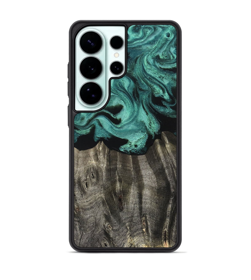 Galaxy S26 Ultra Wood Phone Case - Carmela (Green, 832921)