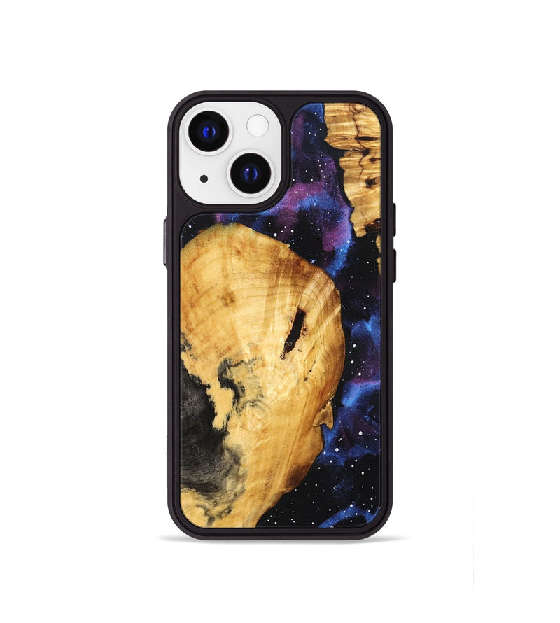 iPhone 13 mini Wood Phone Case - Carly (Cosmos, 832922)