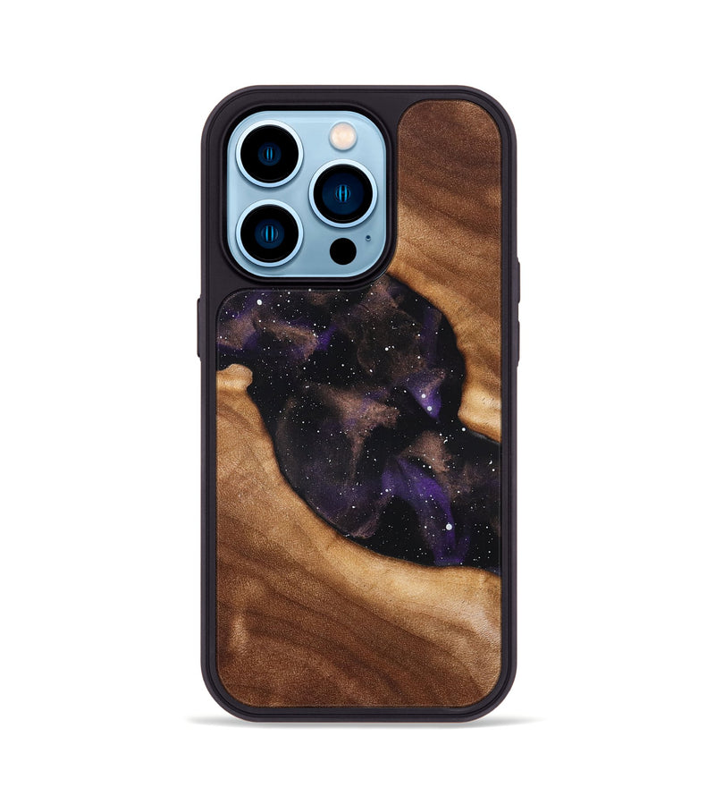 iPhone 14 Pro Wood Phone Case - Mike (Cosmos, 832923)