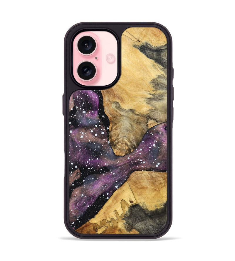 iPhone 16 Wood Phone Case - Kristin (Cosmos, 832925)