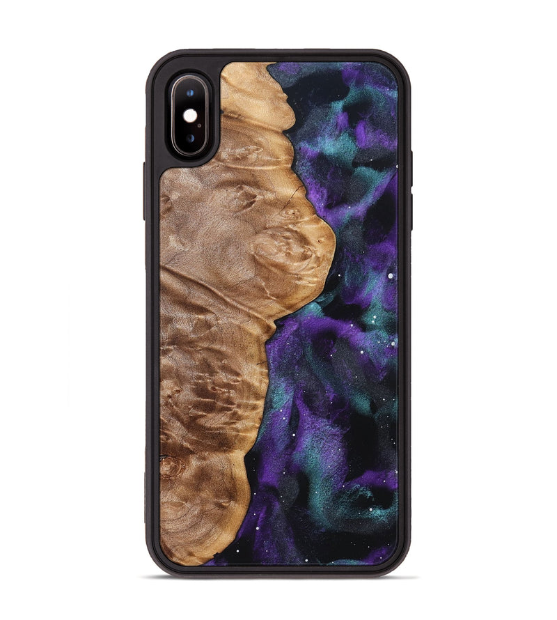 iPhone Xs Max Wood Phone Case - Asaiah (Cosmos, 832926)