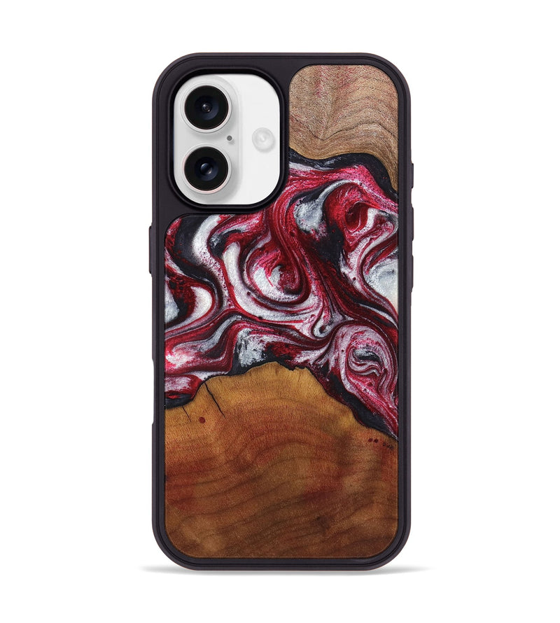 iPhone 17 Wood Phone Case - Rollie (Red, 832937)