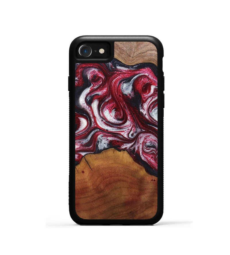 iPhone SE Wood Phone Case - Rollie (Red, 832937)