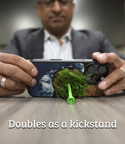 Doubles as a kickstand