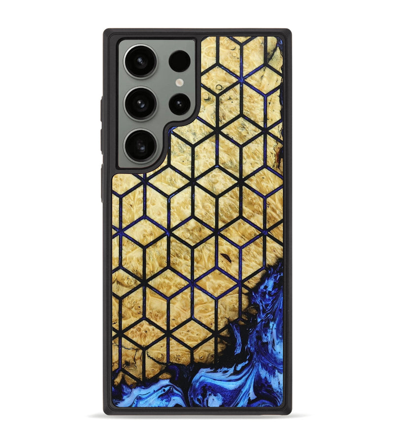 Galaxy S23 Ultra Wood+Resin Phone Case - Raelynn (Pattern, 648742)