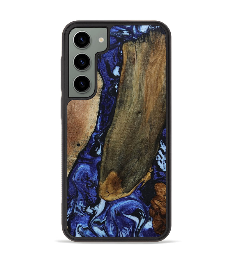 Galaxy S23 Plus Wood+Resin Phone Case - Genesis (Mosaic, 648758)