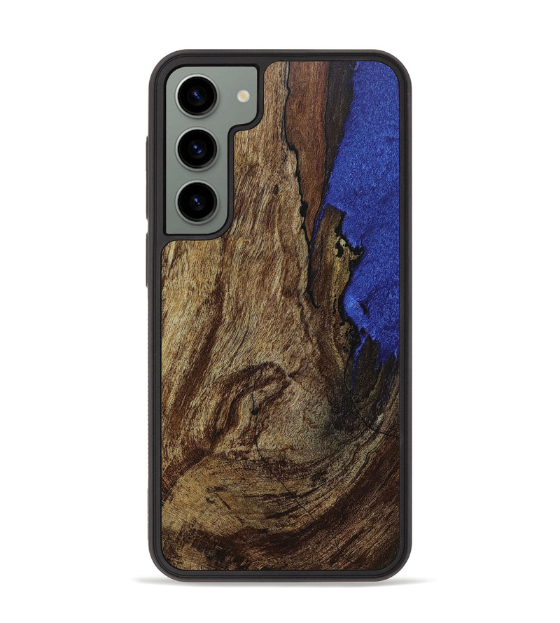 Galaxy S23 Plus Wood+Resin Phone Case - Octavia (Wood Burl, 648779)