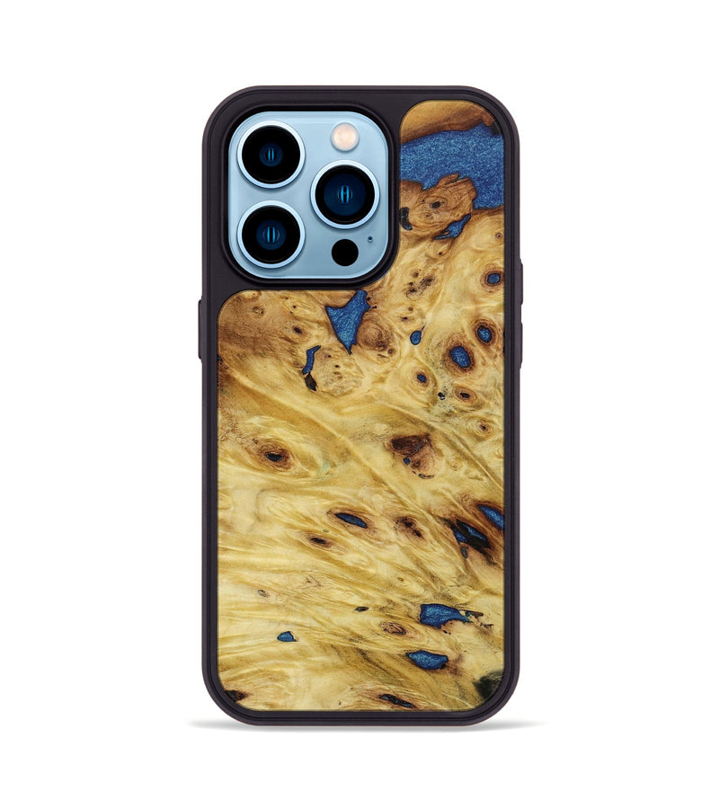 iPhone 14 Pro Wood+Resin Phone Case - Connie (Wood Burl, 648784)