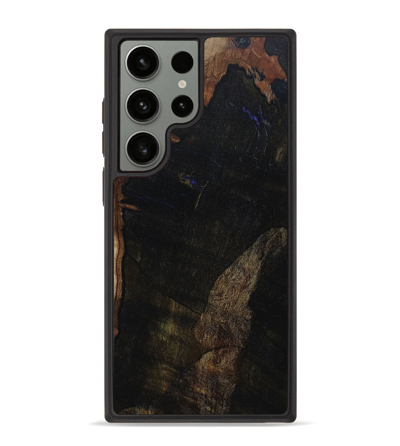 Galaxy S23 Ultra Wood+Resin Phone Case - Lawson (Wood Burl, 648785)