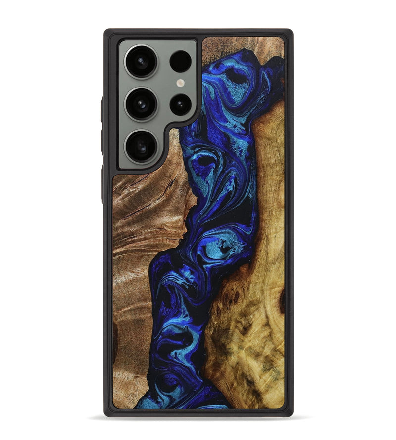 Galaxy S23 Ultra Wood+Resin Phone Case - Mandy (Mosaic, 648926)