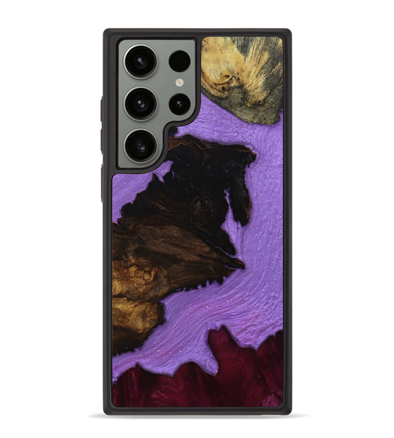 Galaxy S23 Ultra Wood+Resin Phone Case - Cyrus (Mosaic, 649071)