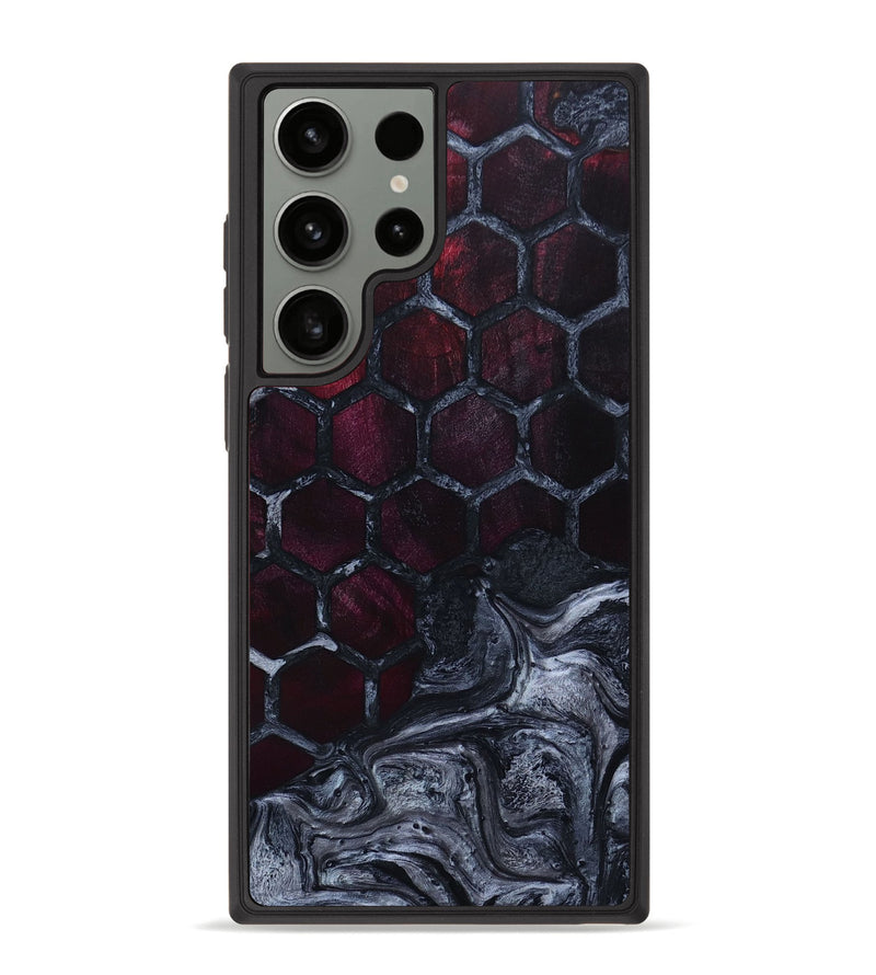 Galaxy S23 Ultra Wood+Resin Phone Case - Patrick (Pattern, 649083)