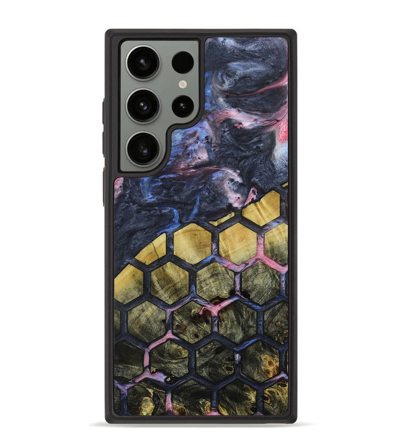 Galaxy S23 Ultra Wood+Resin Phone Case - Trevor (Pattern, 649088)