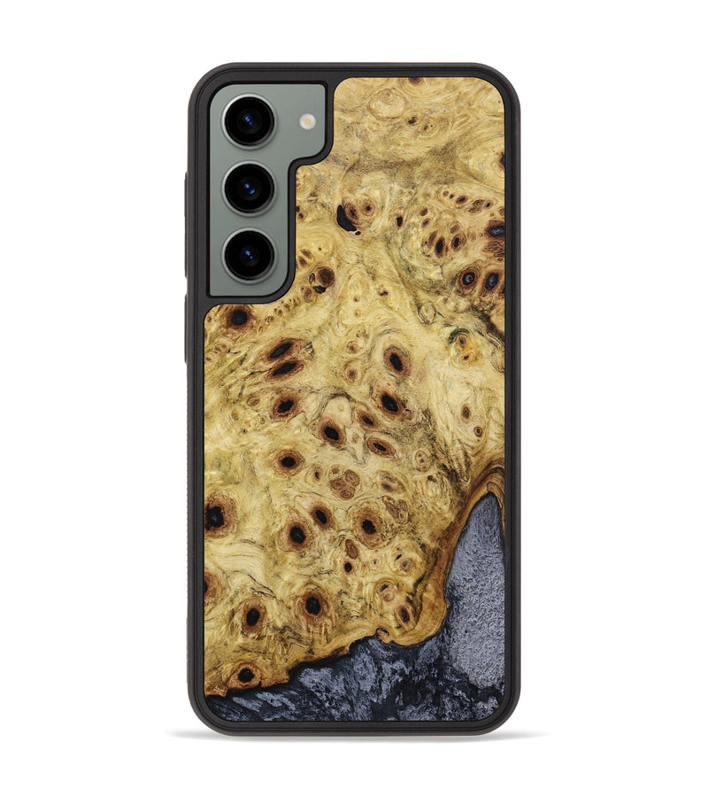 Galaxy S23 Plus Wood+Resin Phone Case - Tabitha (Wood Burl, 649127)