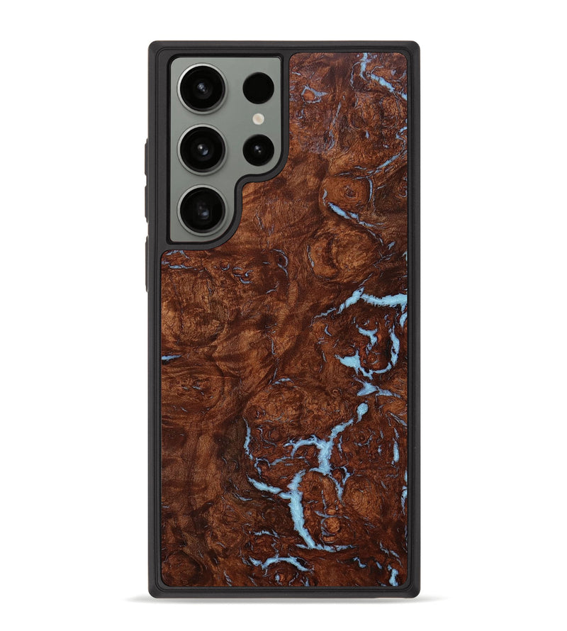 Galaxy S23 Ultra Wood+Resin Phone Case - Haisley (Wood Burl, 649131)