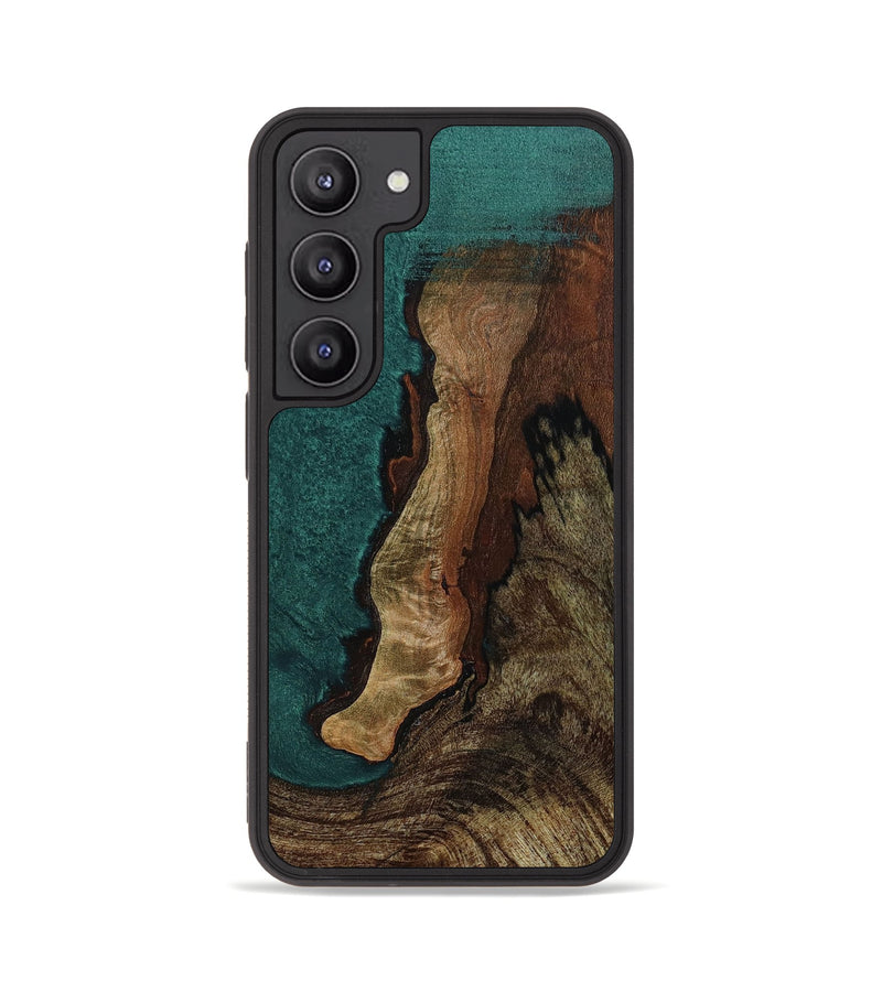 Galaxy S23 Wood+Resin Phone Case - Wilma (Wood Burl, 649134)