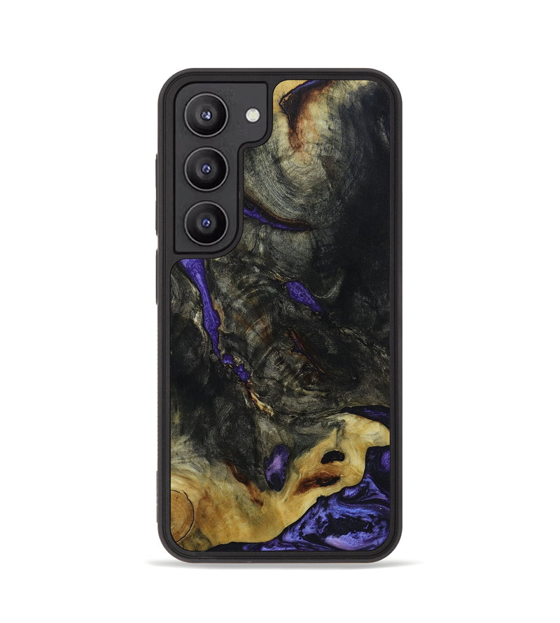 Galaxy S23 Wood+Resin Phone Case - Brantley (Purple, 649202)